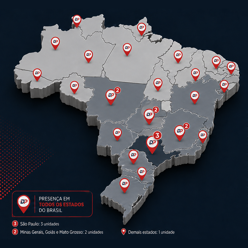 Mapa de unidades DP Prime